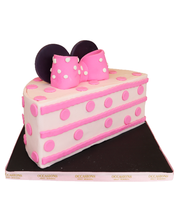 Half Cake with Bow